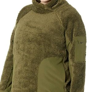 Nike plus size sherpa pullover